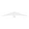 Ekena Millwork Alberta Architectural Grade PVC Gable Bracket, 84"W x 14"H x 6"D x 6"F, 4/12 Pitch GBP084X14X0606ALB00 - alternate 2